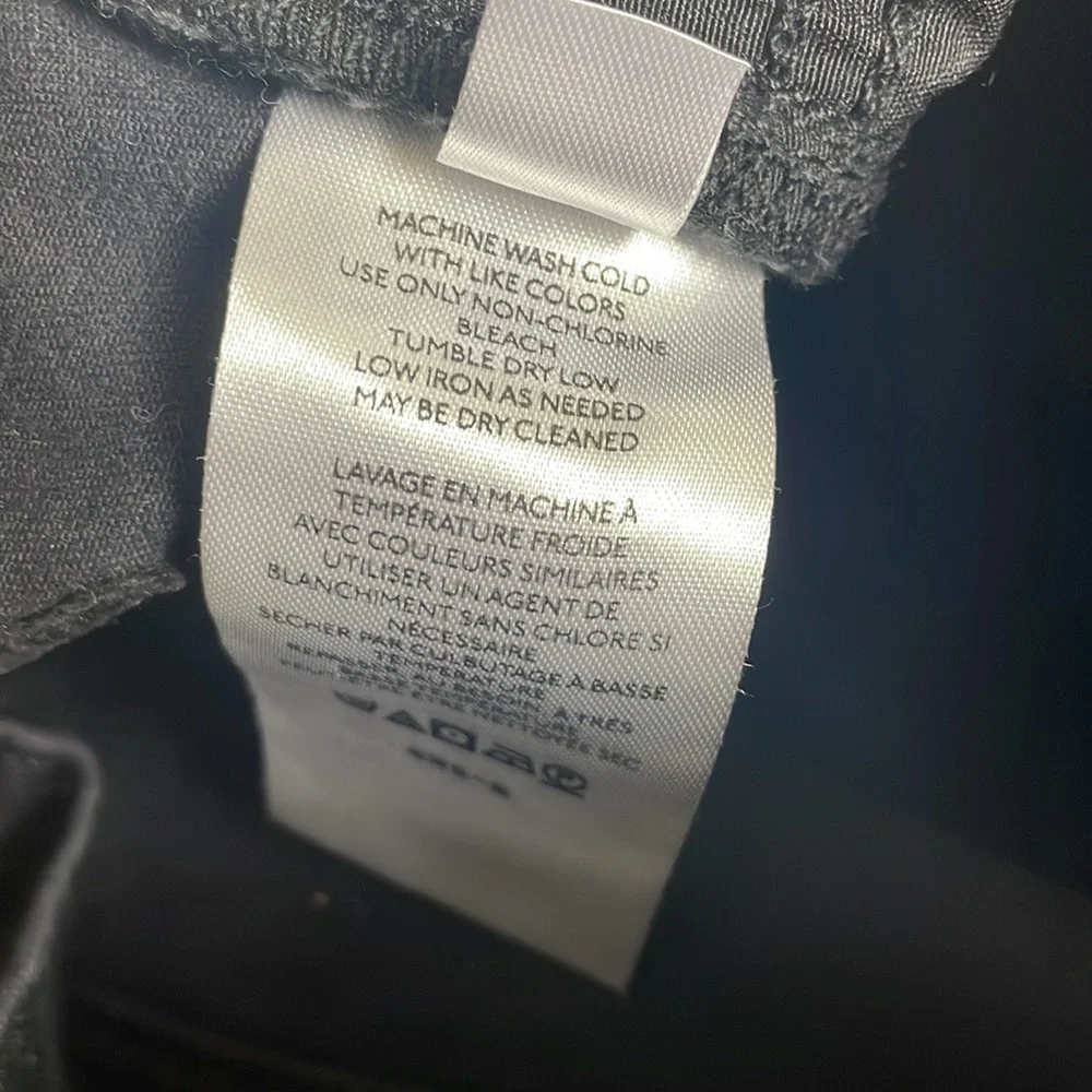 Free People Busted Knee Black Skinny Jeans- Size 29 - Picture 7 of 12